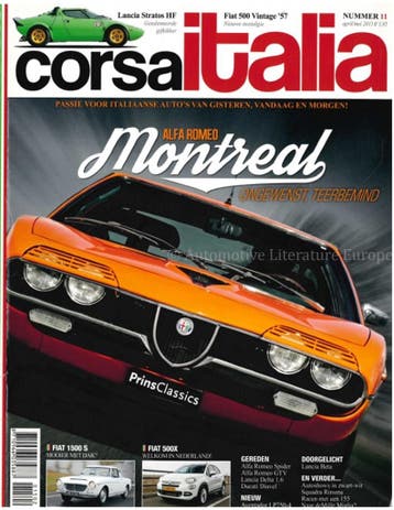 2015 CORSA ITALIA MAGAZINE 11 NEDERLANDS, Nieuw, Author
