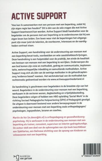Active support 9789023252825 Martin de Vor, Boeken, Verzenden, Zo goed als nieuw, Martin de Vor