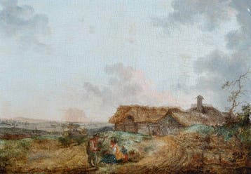 Johannes Vorsterman (c.1643-c.1699), Kring van - Landschap