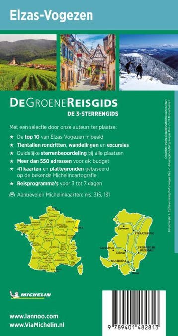 Elzas-Vogezen / De Groene Reisgids 9789401482813, Boeken, Reisgidsen, Verzenden, Gelezen