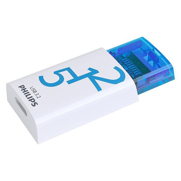 USB stick | Philips Click | 512 GB (USB C, USB 3.2), Computers en Software, USB Sticks, Nieuw, Verzenden