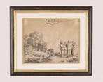 Pieter de Molijn (1595-1661) - Landschaft mit Figurengruppe