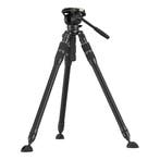 SmallRig 4643 Carbon Fiber Tripod Kit FT-S303, Nieuw, 150 tot 175 cm, Met balhoofd, Ophalen of Verzenden