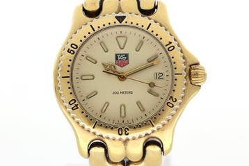 TAG Heuer - TAG Heuer S/el Professional 200M Gold Plated -