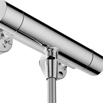 Aquavive Thermostatische Douchekraan Junin - Chroom - 15 cm, Verzenden, Nieuw