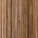 Deurgordijn draadgordijn draadjes gordijn 100x250cm BRUIN, Nieuw