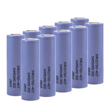 10 stuks Samsung INR21700-40T Li-ion batterij, origineel, Verzenden, Nieuw