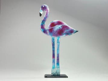 Studio Habrat - Beeldje - Flamingo - fusie