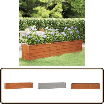 Plantenbak - bloempot XL lengte 240 cm - hoogte 40 cm -, Verzenden, Nieuw