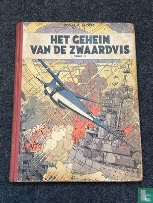 Blake en Mortimer - Het geheim van de Zwaardvis 2 - 1953, Eén stripboek, Verzenden, Gelezen, Jacobs, Edgar Pierre.