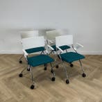 Outlet Complete set van 4 stuks Sedus Flip Flap inschuifbare, Huis en Inrichting, Stoelen, Ophalen of Verzenden, Nieuw, Stof
