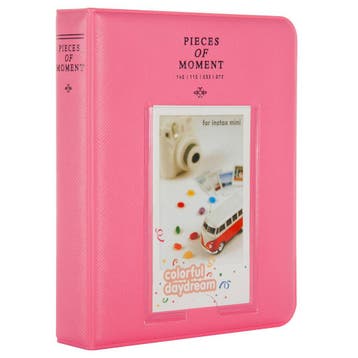 Fujifilm Instax Mini Fotoalbum - Roze (64 Fotos), Verzenden, Zo goed als nieuw