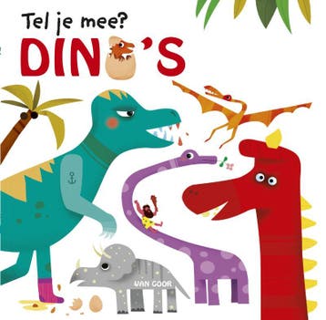 Dinos / Tel je mee? - Roger Priddy 9789000362561, Boeken, Kinderboeken | Baby's en Peuters, Verzenden, Gelezen, Roger Priddy