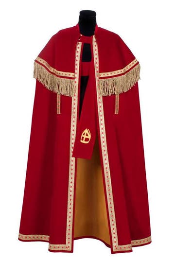 Mantel TV-sint fluweel (Stefan) smal, Ophalen of Verzenden, Nieuw