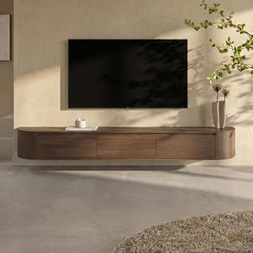 *WOONWINKEL* Zwevend TV-meubel Bruin 240 Cm, Verzenden, Nieuw