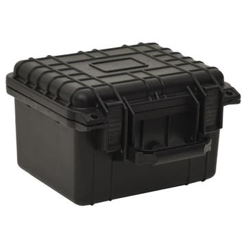 vidaXL Flightcase draagbaar 27x25x18 cm PP zwart, Verzenden, Nieuw