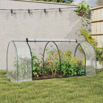 Tunnelkas 200x100x80cm - Stevig Staalframe & Transparante PV, Verzenden, Nieuw