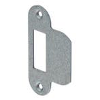 Deurbeslag | Sluitplaat | Nemef | 71.5 x 23.3/43.8 mm, Doe-het-zelf en Verbouw, Hang- en Sluitwerk, Verzenden, Nieuw