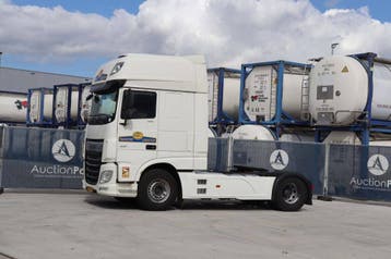 Veiling: Chassis Cabine DAF XF480FT Diesel 484pk 2018, Automaat, Wit, Diesel, DAF
