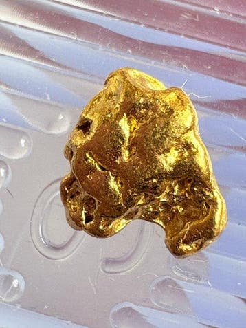 Goud Goud nugget- 0.39 g - (1)