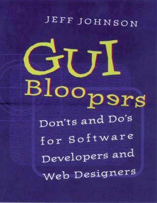 GUI Bloopers 9781558605824 Jeff Johnson, Boeken, Taal | Engels, Zo goed als nieuw, Verzenden