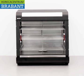 HCB Warmtevitrine Warmhoudvitrine 66 cm 230V Horeca, Zakelijke goederen, Ophalen of Verzenden, Nieuw in verpakking