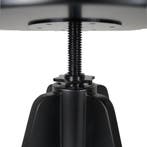 Amadeus Ella ronde pianokruk B (zwart velours), Nieuw