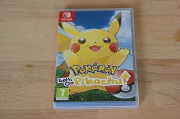 Pokemon Let’s Go Pikachu (Switch), Spelcomputers en Games, Ophalen of Verzenden, Gebruikt, Avontuur en Actie, Vanaf 7 jaar