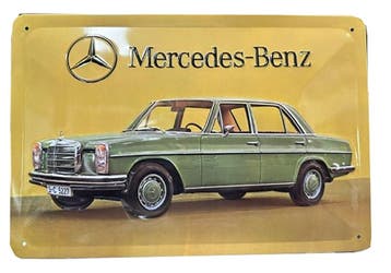 Mercedes-Benz reclamebord, Ophalen of Verzenden, Nieuw