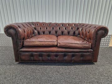 Chesterfield - Bank - Leder