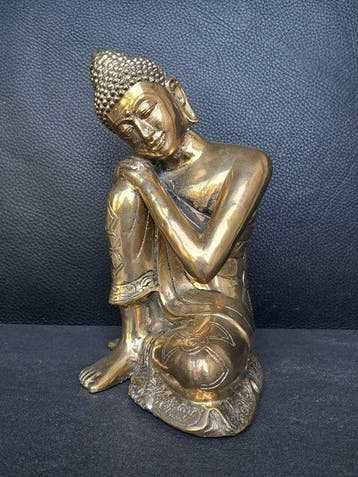 bouddha zen - Beeld - Buddha - Indonesië (Zonder, Antiek en Kunst