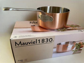 Mauviel - Braadpan - Mauviel 1830 Casserole 16 cm - Koper,