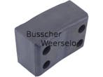 Stootblok rubber blok vrachtauto - Rubberblok - 4 Bevestigin, Ophalen of Verzenden, Nieuw