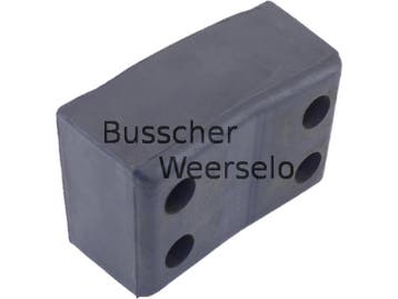 Stootblok rubber blok vrachtauto - Rubberblok - 4 Bevestigin, Ophalen of Verzenden, Nieuw