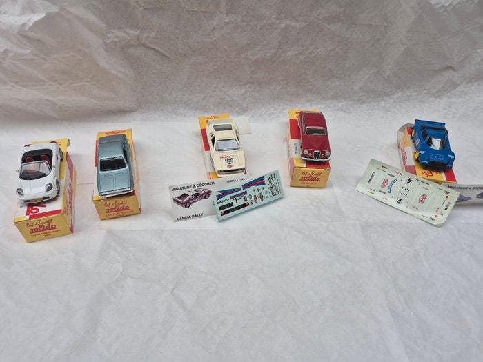 Solido 1:43 - Modelauto (5) - toutes marques, Hobby en Vrije tijd, Modelauto's | 1:5 tot 1:12