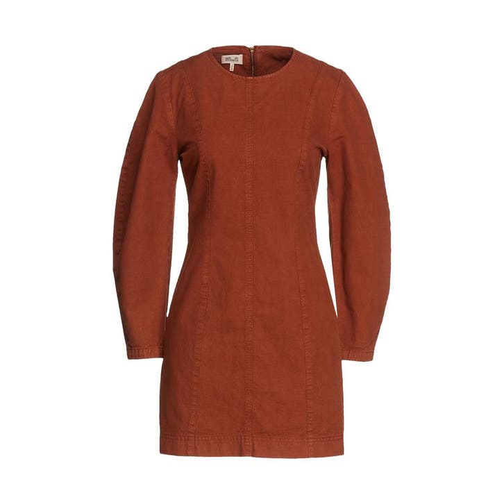 Baum und Pferdgarten • bruine denim jurk • 34, Kleding | Dames, Jurken, Bruin, Nieuw, Maat 34 (XS) of kleiner, Verzenden