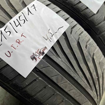 2 x Uniroyal The Rain Tyre 215-45-17 Zomerbanden 4,5mm, 17 inch, Ophalen of Verzenden, Band(en), Personenwagen