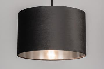 Rietveld Hanglampen - Grijs, Zilver - Stof, Metaal, Verzenden, Nieuw