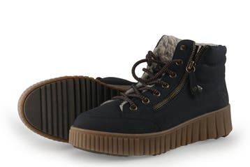 Rieker Snowboots in maat 39 Blauw, Kleding | Dames, Schoenen, Snowboots, Zo goed als nieuw, Rieker, Verzenden