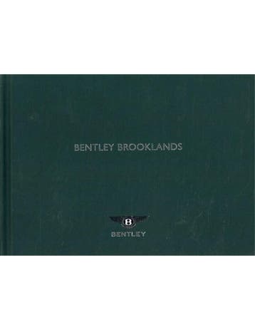 2007 BENTLEY BROOKLANDS HARDCOVER BROCHURE ENGELS, Nieuw, Author