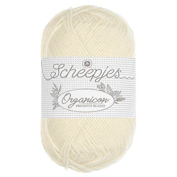 Scheepjes Organicon - 220 broken almond - Biologisch Katoe, Hobby en Vrije tijd, Ophalen of Verzenden, Nieuw
