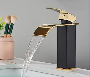 Waterval wastafelkraan ééngreeps warm en koud water, Huis en Inrichting, Verzenden, Nieuw