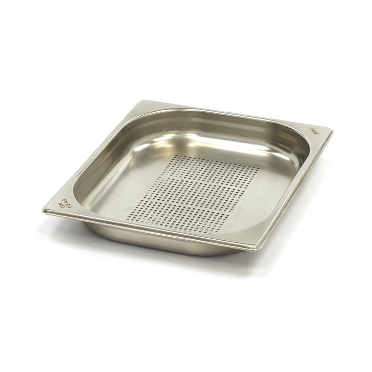 Gastronorm Bak - 1/2 GN - 4 cm Diep - RVS - Geperforeerd, Zakelijke goederen, Horeca | Keukenapparatuur, Nieuw in verpakking, Transport en Opslag