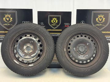 2 stuks 205/60R16 inch Ford Transit Connect 2015 All-Seasons, Gebruikt, 16 inch, Banden en Velgen, 205 mm