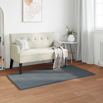 vidaXL Antislip vloerkleed van imitatie konijnenbont OLITE, Verzenden, Nieuw