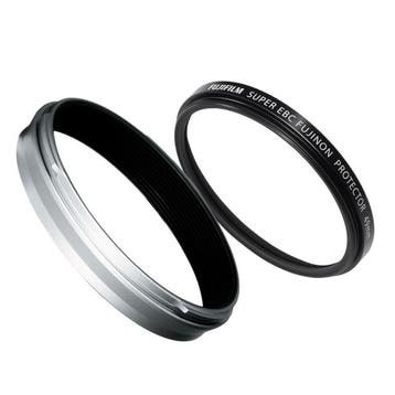 Fujifilm X100V Weather Resistant Kit Silver (AR-X100 +, Ophalen of Verzenden, Nieuw, Minder dan 50 mm, Beschermfilter