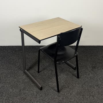 Schoolsetje - Ahrend Tafel + Gispen Stoel, Ophalen of Verzenden, Gebruikt