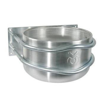 Voerbak Deluxe, aluminium rond wandmodel, Ophalen of Verzenden, Nieuw