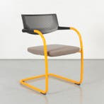 Vitra Visavis vergaderstoel, bruin, sledeframe, Huis en Inrichting, Ophalen of Verzenden, Nieuw