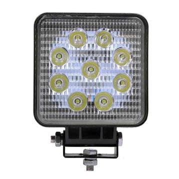 27W LED Werklamp Vierkant BUDGET, Ja, 2-Pins AMP-Superseal M, Ophalen of Verzenden, Nieuw
